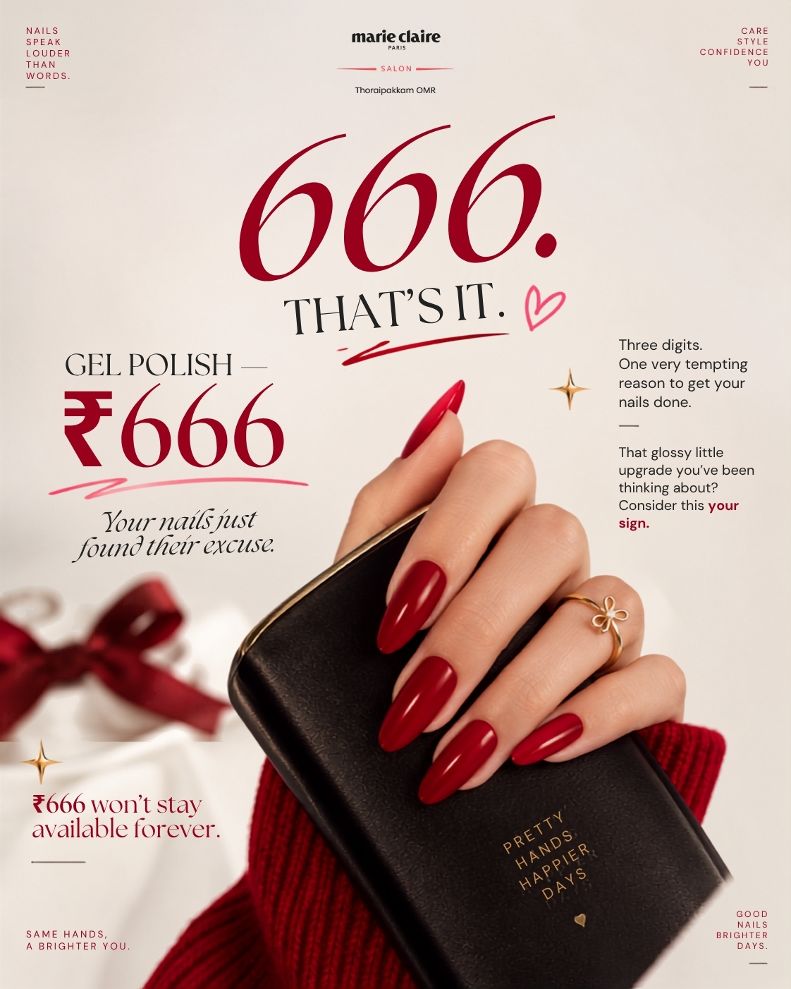 Nail Gel polish ₹666 – Marie Claire Paris Thoraipakkam OMR